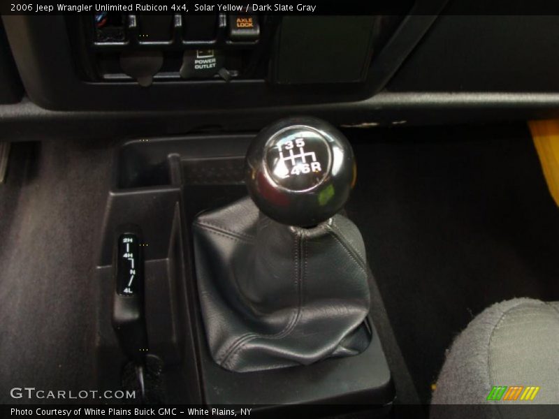 Solar Yellow / Dark Slate Gray 2006 Jeep Wrangler Unlimited Rubicon 4x4