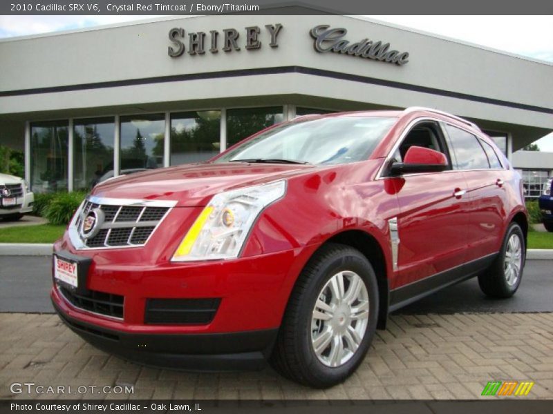 Crystal Red Tintcoat / Ebony/Titanium 2010 Cadillac SRX V6