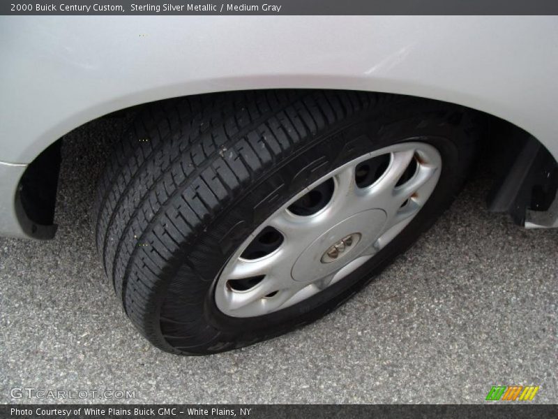 Sterling Silver Metallic / Medium Gray 2000 Buick Century Custom