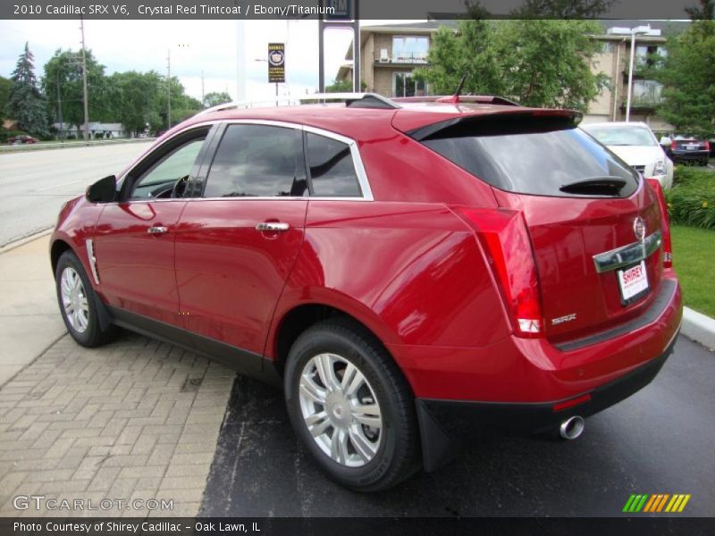 Crystal Red Tintcoat / Ebony/Titanium 2010 Cadillac SRX V6