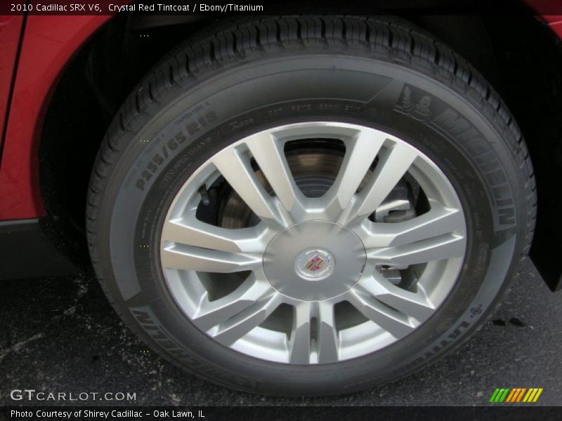 Crystal Red Tintcoat / Ebony/Titanium 2010 Cadillac SRX V6