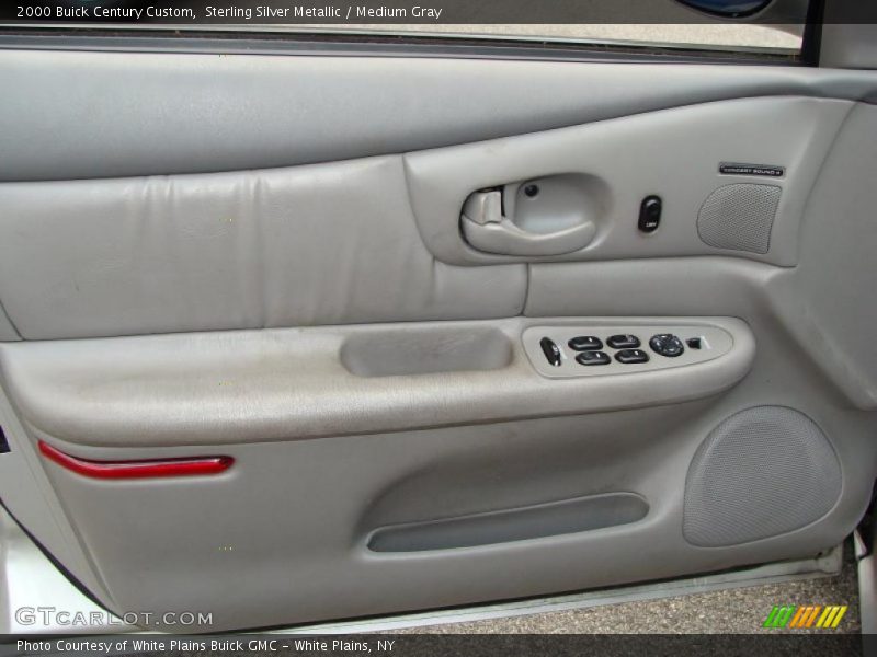 Sterling Silver Metallic / Medium Gray 2000 Buick Century Custom
