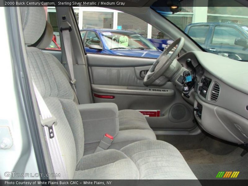 Sterling Silver Metallic / Medium Gray 2000 Buick Century Custom