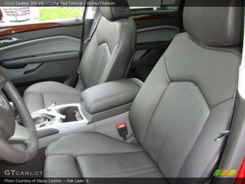 Crystal Red Tintcoat / Ebony/Titanium 2010 Cadillac SRX V6