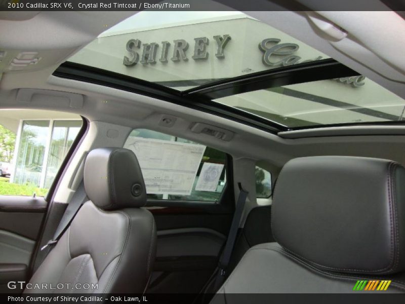 Crystal Red Tintcoat / Ebony/Titanium 2010 Cadillac SRX V6