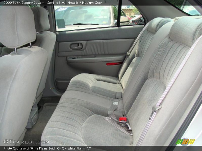 Sterling Silver Metallic / Medium Gray 2000 Buick Century Custom