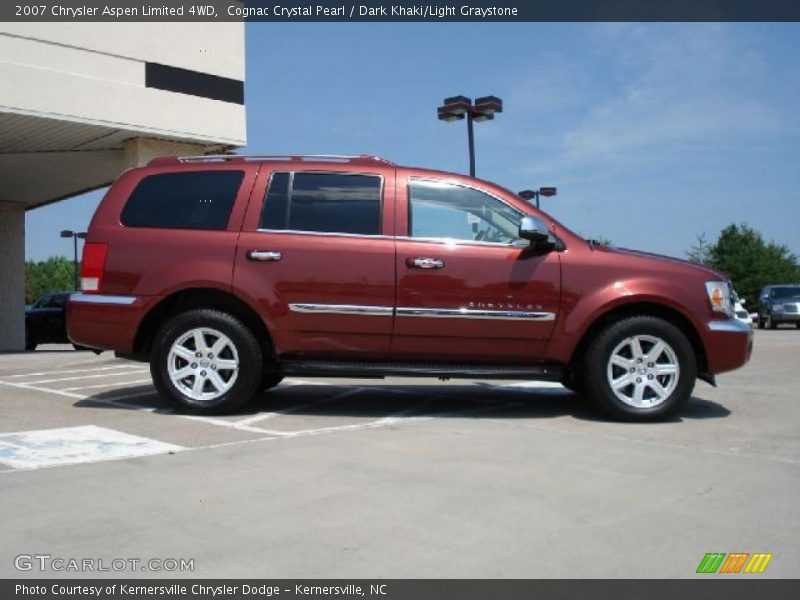 Cognac Crystal Pearl / Dark Khaki/Light Graystone 2007 Chrysler Aspen Limited 4WD