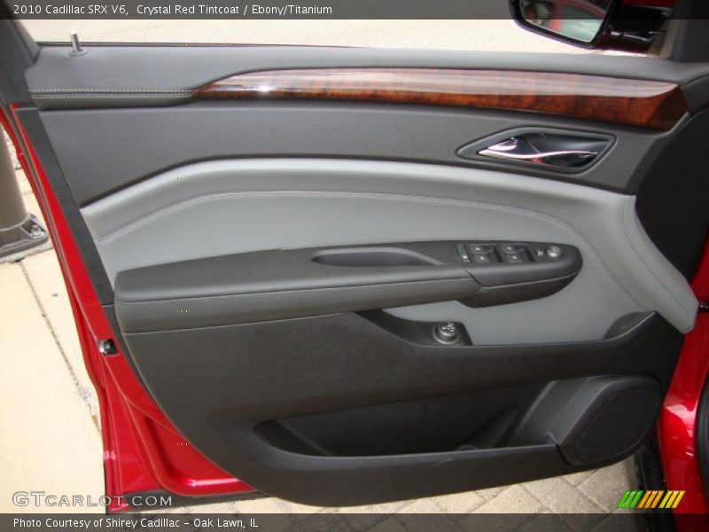 Crystal Red Tintcoat / Ebony/Titanium 2010 Cadillac SRX V6