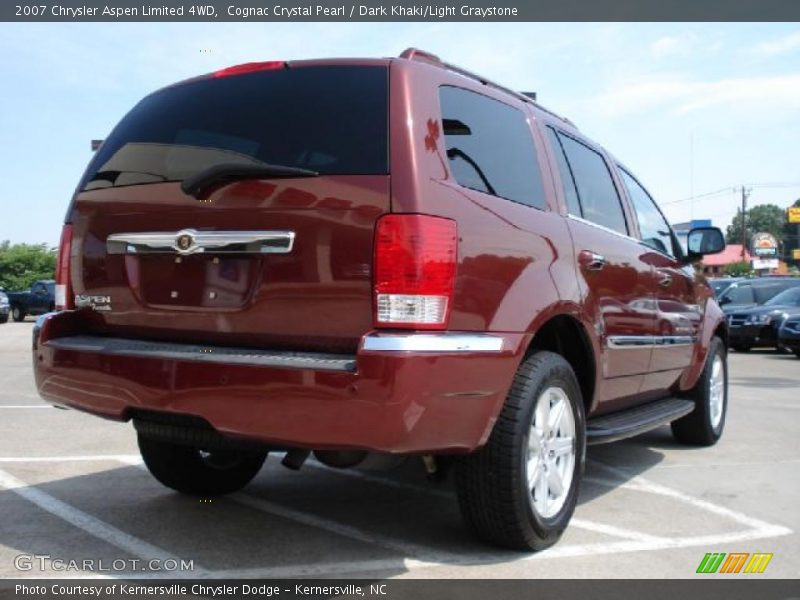 Cognac Crystal Pearl / Dark Khaki/Light Graystone 2007 Chrysler Aspen Limited 4WD