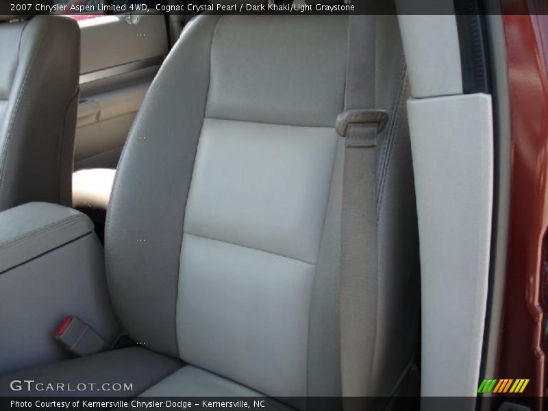 Cognac Crystal Pearl / Dark Khaki/Light Graystone 2007 Chrysler Aspen Limited 4WD