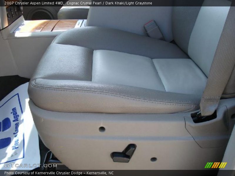 Cognac Crystal Pearl / Dark Khaki/Light Graystone 2007 Chrysler Aspen Limited 4WD