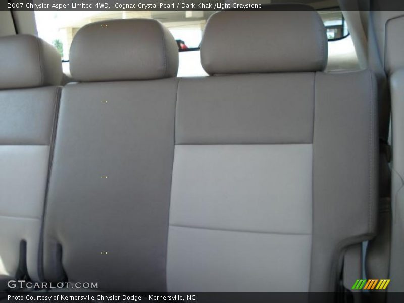 Cognac Crystal Pearl / Dark Khaki/Light Graystone 2007 Chrysler Aspen Limited 4WD