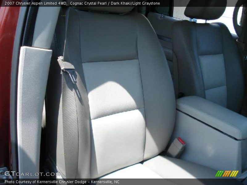 Cognac Crystal Pearl / Dark Khaki/Light Graystone 2007 Chrysler Aspen Limited 4WD