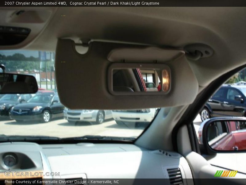 Cognac Crystal Pearl / Dark Khaki/Light Graystone 2007 Chrysler Aspen Limited 4WD
