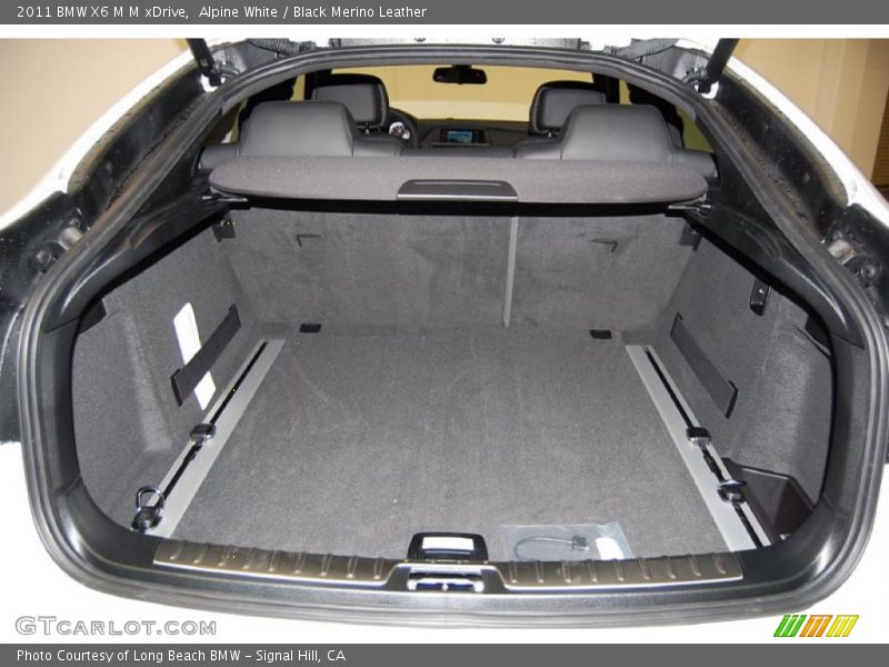 Alpine White / Black Merino Leather 2011 BMW X6 M M xDrive