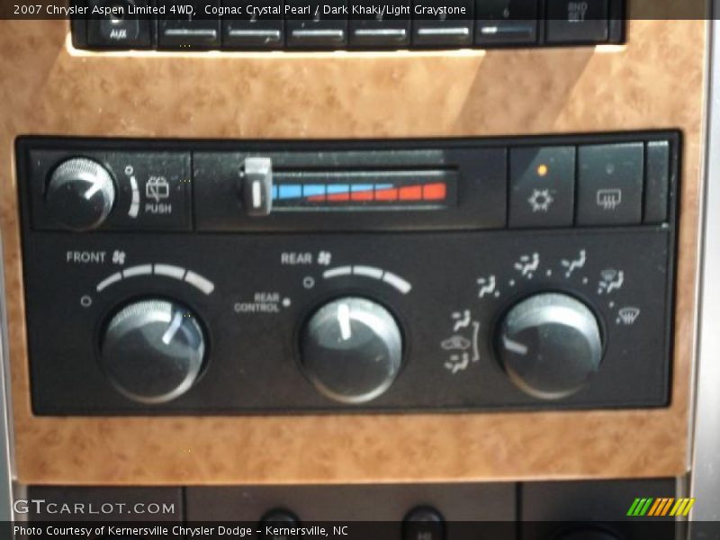 Cognac Crystal Pearl / Dark Khaki/Light Graystone 2007 Chrysler Aspen Limited 4WD