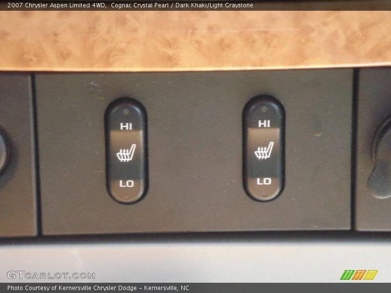 Cognac Crystal Pearl / Dark Khaki/Light Graystone 2007 Chrysler Aspen Limited 4WD