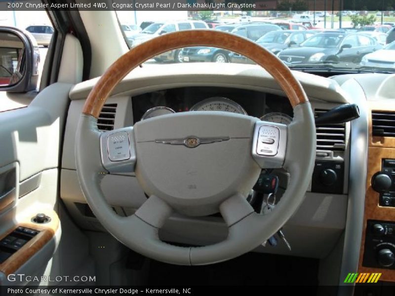 Cognac Crystal Pearl / Dark Khaki/Light Graystone 2007 Chrysler Aspen Limited 4WD