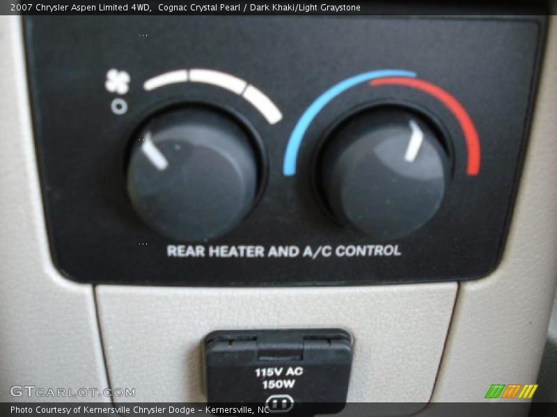 Cognac Crystal Pearl / Dark Khaki/Light Graystone 2007 Chrysler Aspen Limited 4WD