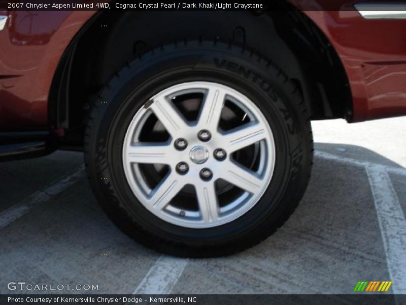 Cognac Crystal Pearl / Dark Khaki/Light Graystone 2007 Chrysler Aspen Limited 4WD