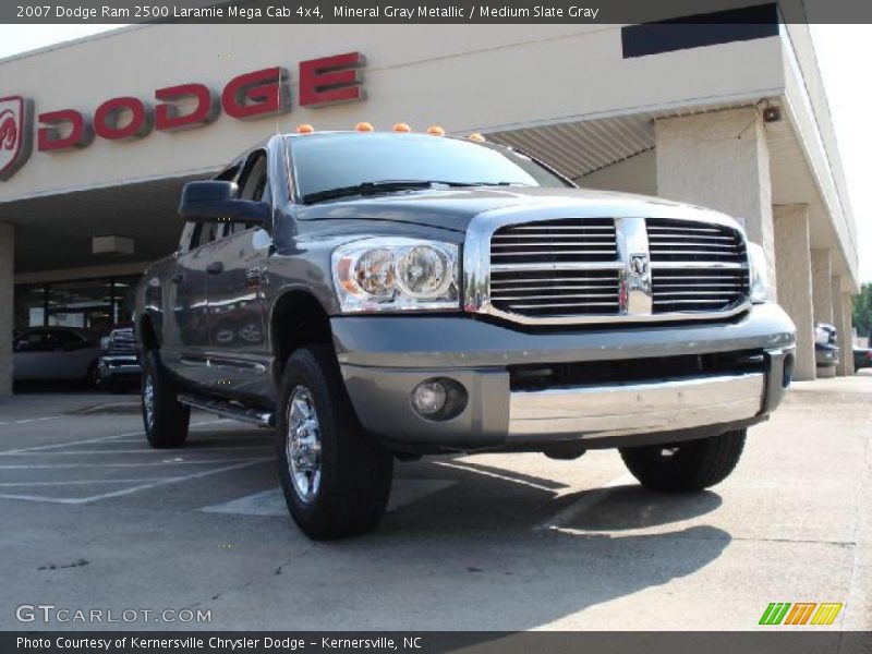 Mineral Gray Metallic / Medium Slate Gray 2007 Dodge Ram 2500 Laramie Mega Cab 4x4