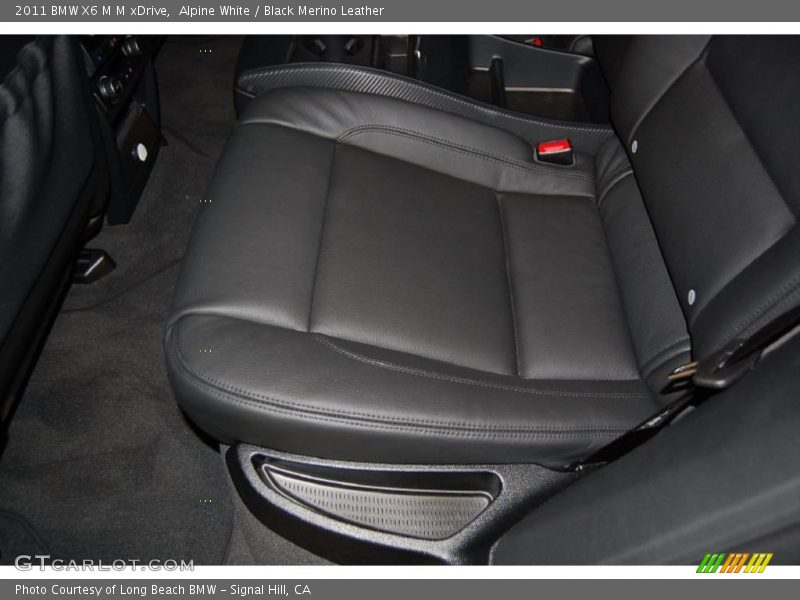 Alpine White / Black Merino Leather 2011 BMW X6 M M xDrive