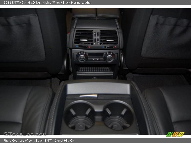 Alpine White / Black Merino Leather 2011 BMW X6 M M xDrive