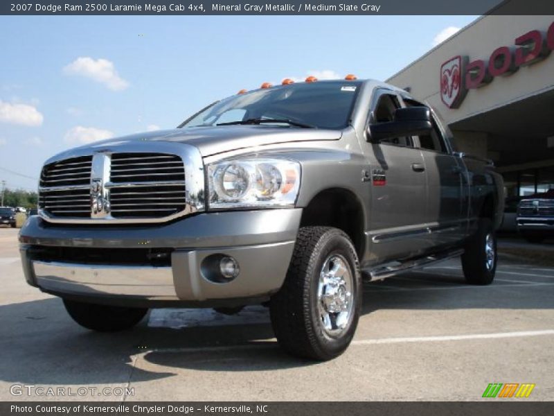 Mineral Gray Metallic / Medium Slate Gray 2007 Dodge Ram 2500 Laramie Mega Cab 4x4