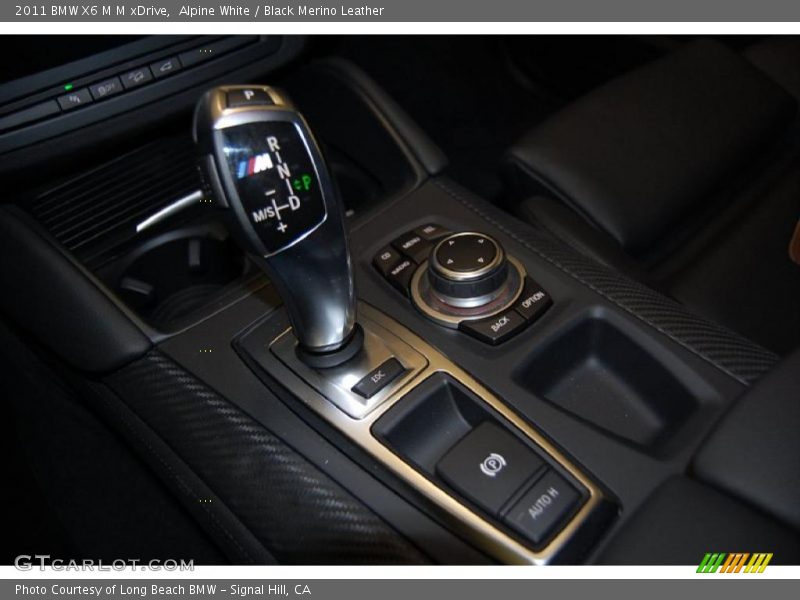 Alpine White / Black Merino Leather 2011 BMW X6 M M xDrive