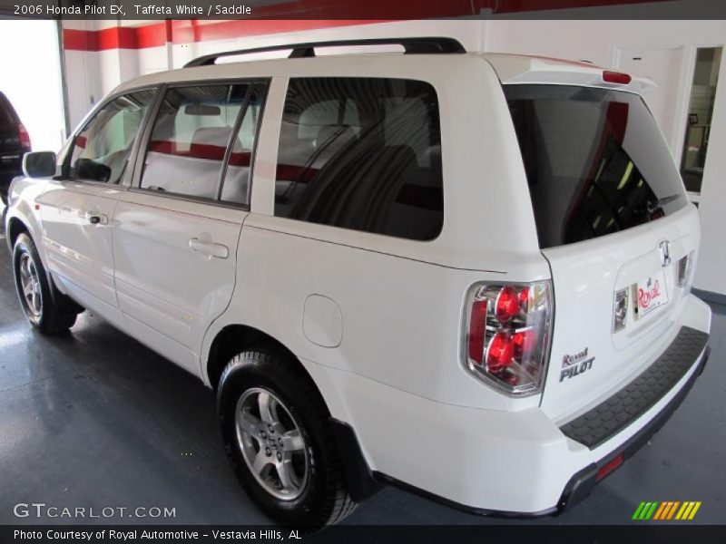 Taffeta White / Saddle 2006 Honda Pilot EX