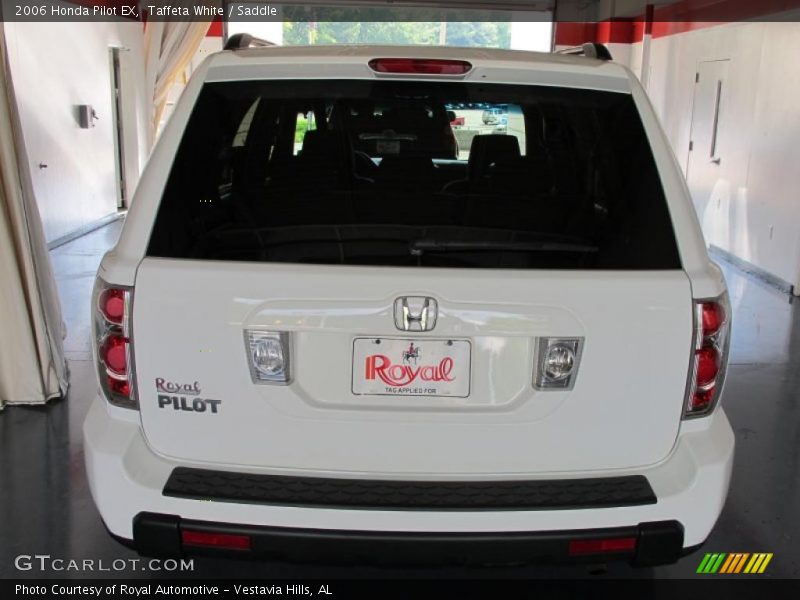 Taffeta White / Saddle 2006 Honda Pilot EX
