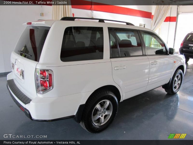 Taffeta White / Saddle 2006 Honda Pilot EX