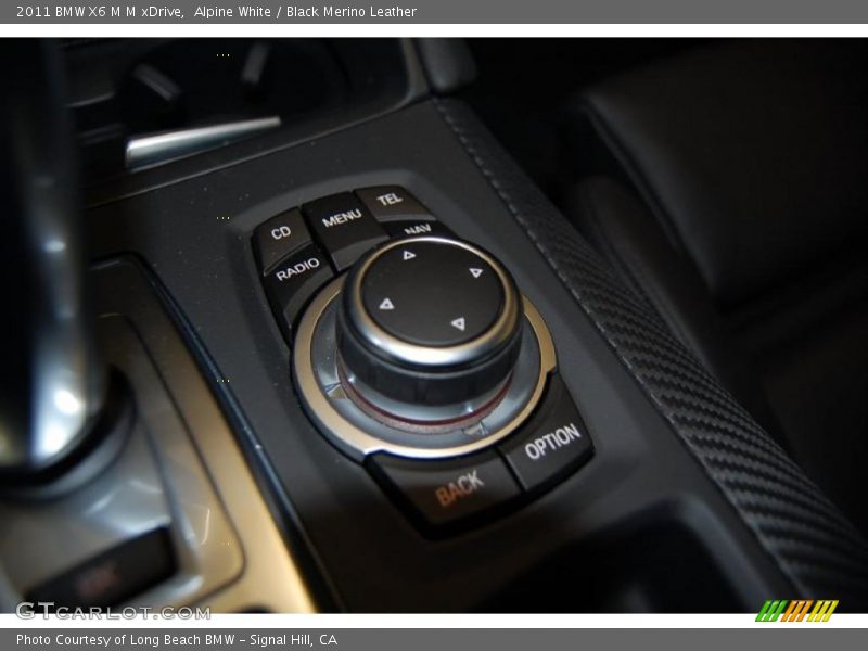 Alpine White / Black Merino Leather 2011 BMW X6 M M xDrive