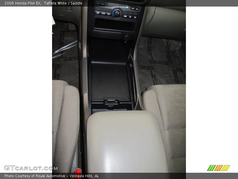 Taffeta White / Saddle 2006 Honda Pilot EX