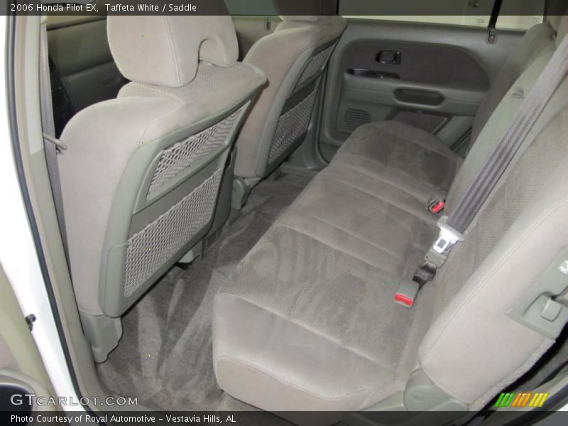 Taffeta White / Saddle 2006 Honda Pilot EX