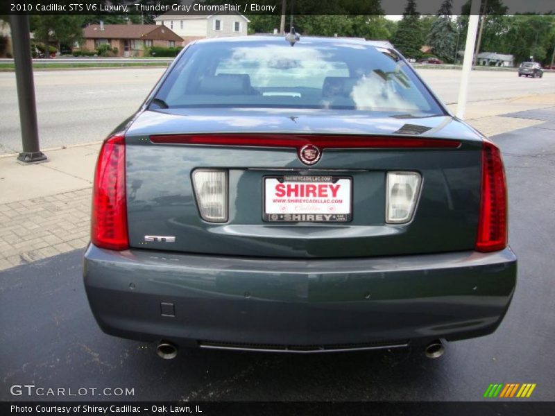 Thunder Gray ChromaFlair / Ebony 2010 Cadillac STS V6 Luxury