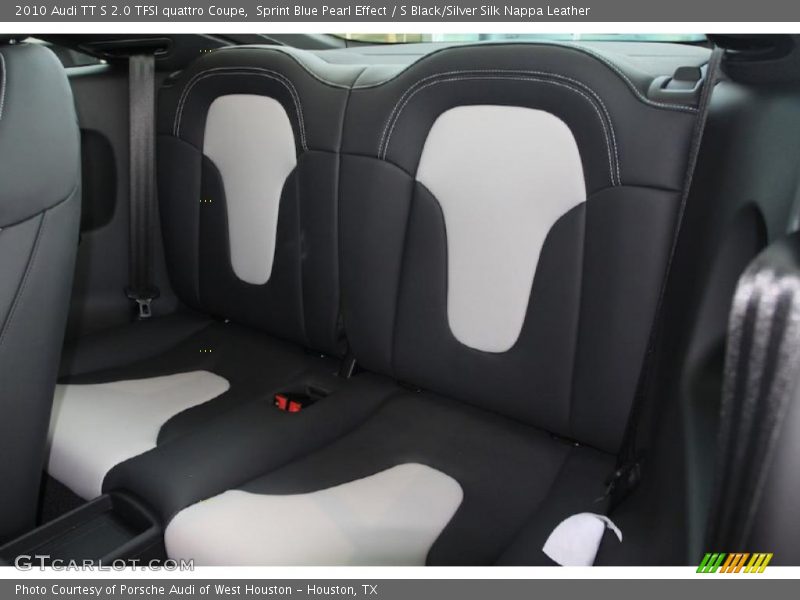 Sprint Blue Pearl Effect / S Black/Silver Silk Nappa Leather 2010 Audi TT S 2.0 TFSI quattro Coupe