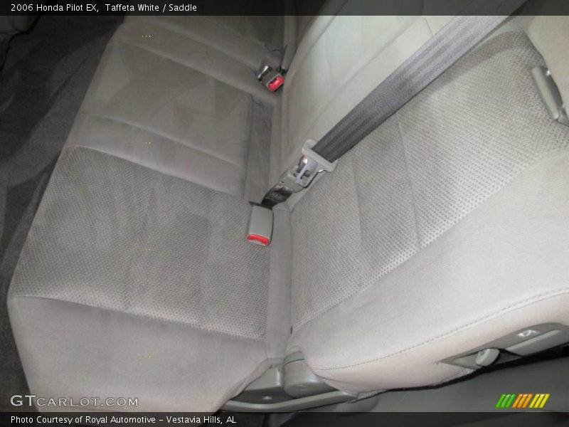 Taffeta White / Saddle 2006 Honda Pilot EX