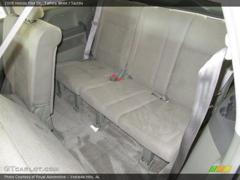 Taffeta White / Saddle 2006 Honda Pilot EX