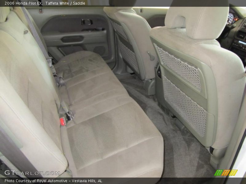 Taffeta White / Saddle 2006 Honda Pilot EX