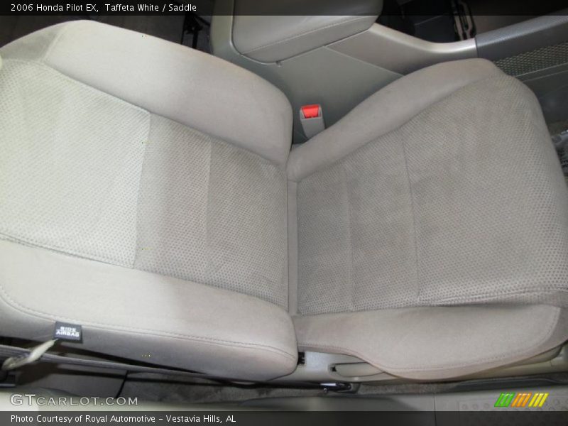 Taffeta White / Saddle 2006 Honda Pilot EX
