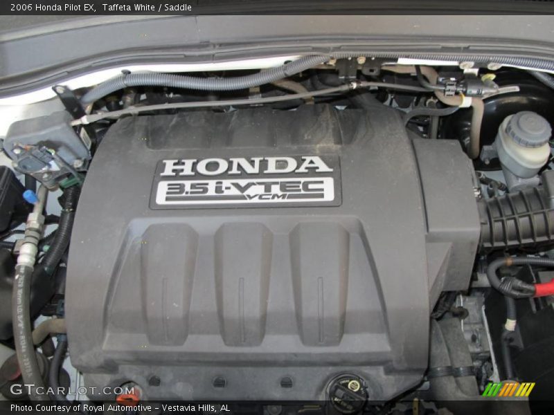 Taffeta White / Saddle 2006 Honda Pilot EX