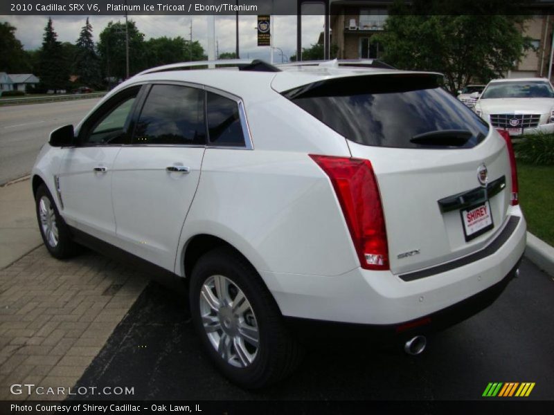 Platinum Ice Tricoat / Ebony/Titanium 2010 Cadillac SRX V6