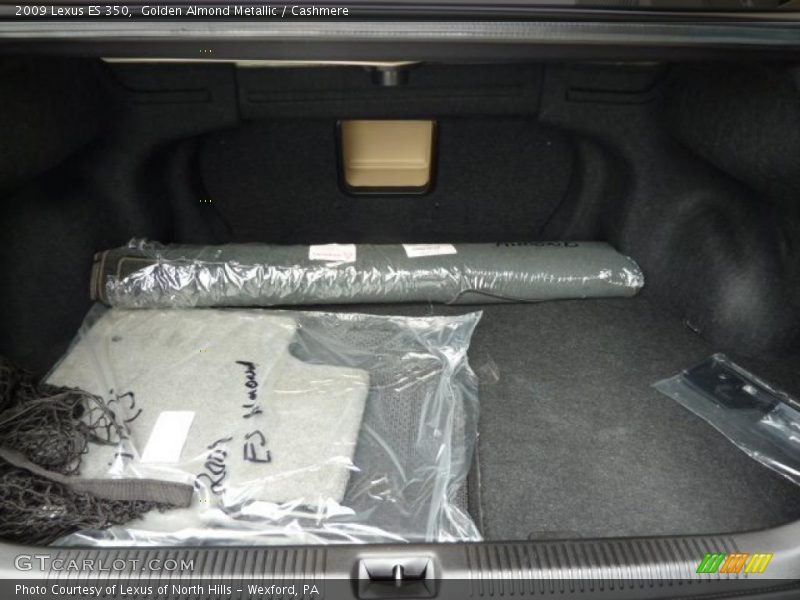 Golden Almond Metallic / Cashmere 2009 Lexus ES 350