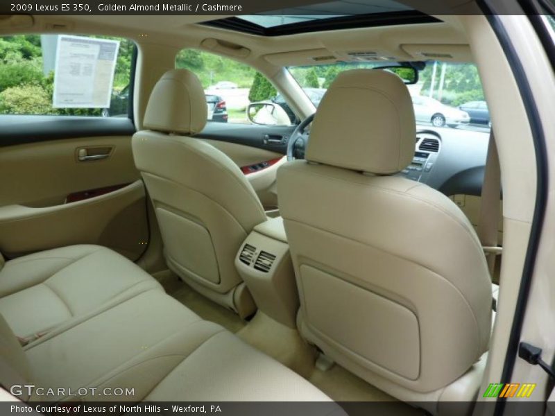 Golden Almond Metallic / Cashmere 2009 Lexus ES 350