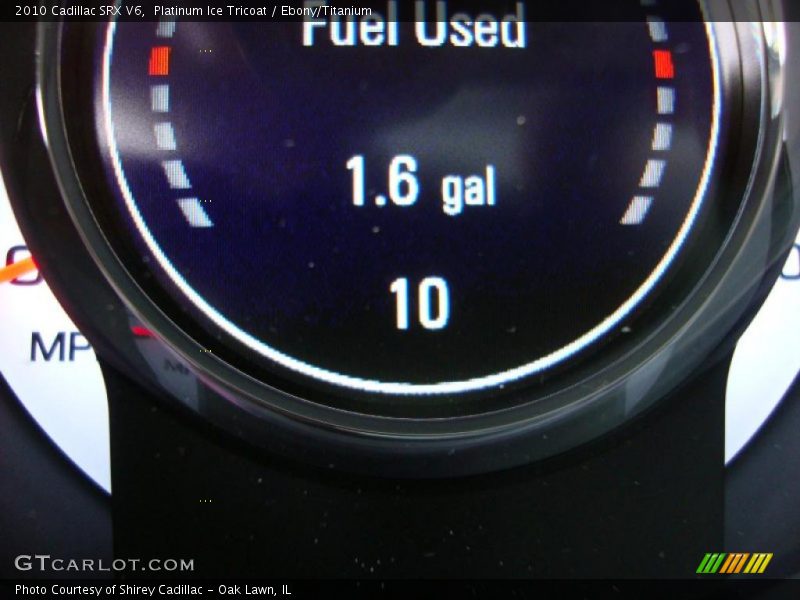Platinum Ice Tricoat / Ebony/Titanium 2010 Cadillac SRX V6