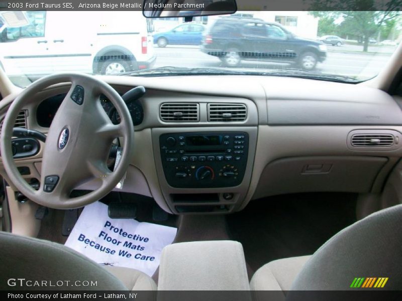 Arizona Beige Metallic / Medium Parchment 2003 Ford Taurus SES