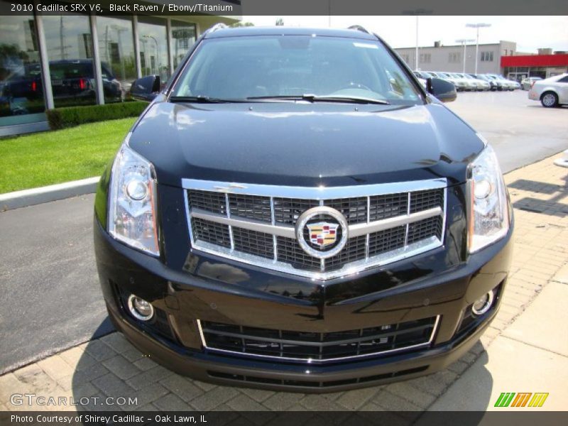 Black Raven / Ebony/Titanium 2010 Cadillac SRX V6