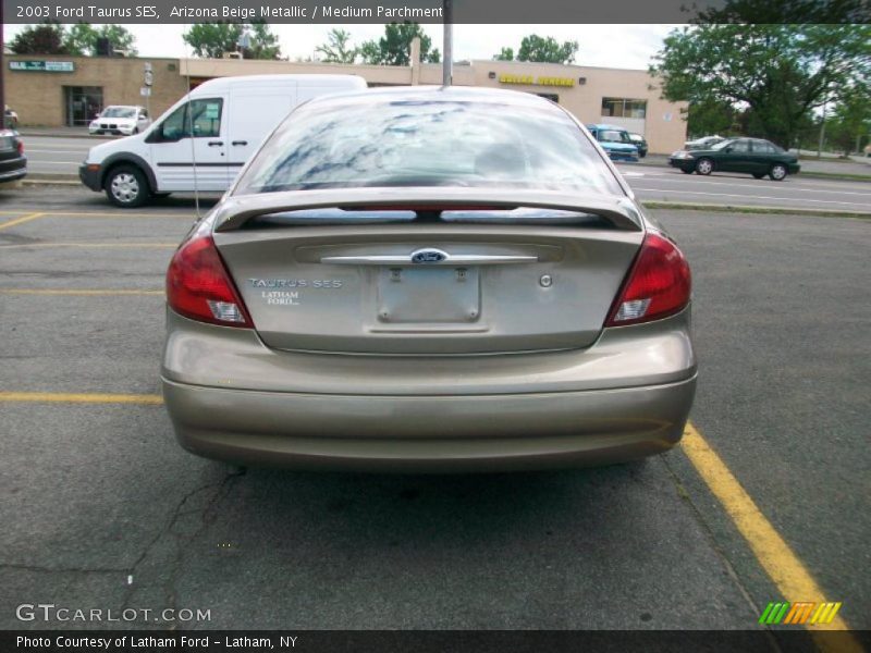 Arizona Beige Metallic / Medium Parchment 2003 Ford Taurus SES