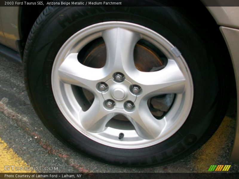 Arizona Beige Metallic / Medium Parchment 2003 Ford Taurus SES